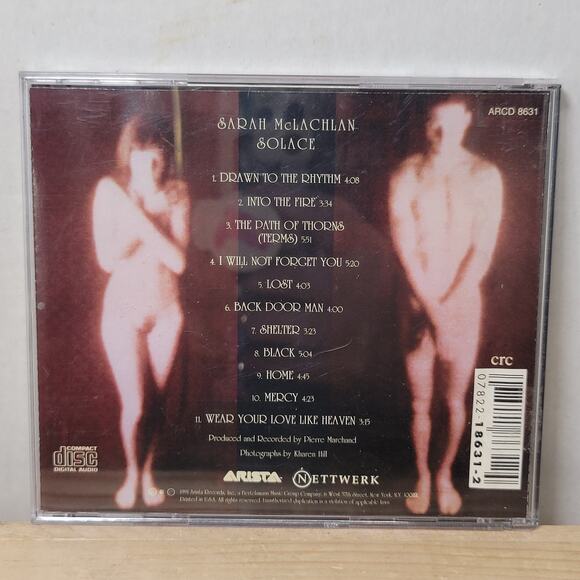 CD Sarah McLachlan - Solace - Picture 4 of 4